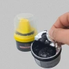 Fashionable denim fabric leather shoe polish care cream, lanolin triangular label PU rope leather care products Application Scenario